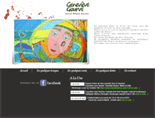 Tablet Screenshot of gourvilgenevieve.com